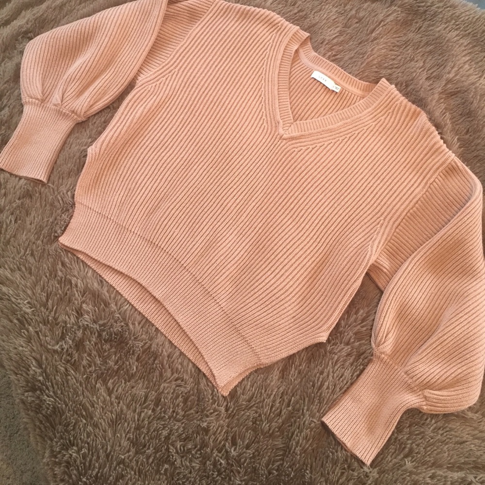 LUSH cropped sweater.